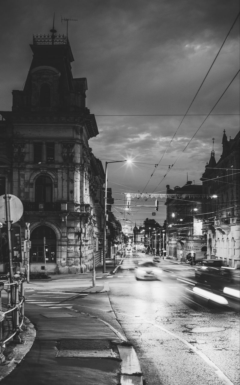 красивые черно белые фото города