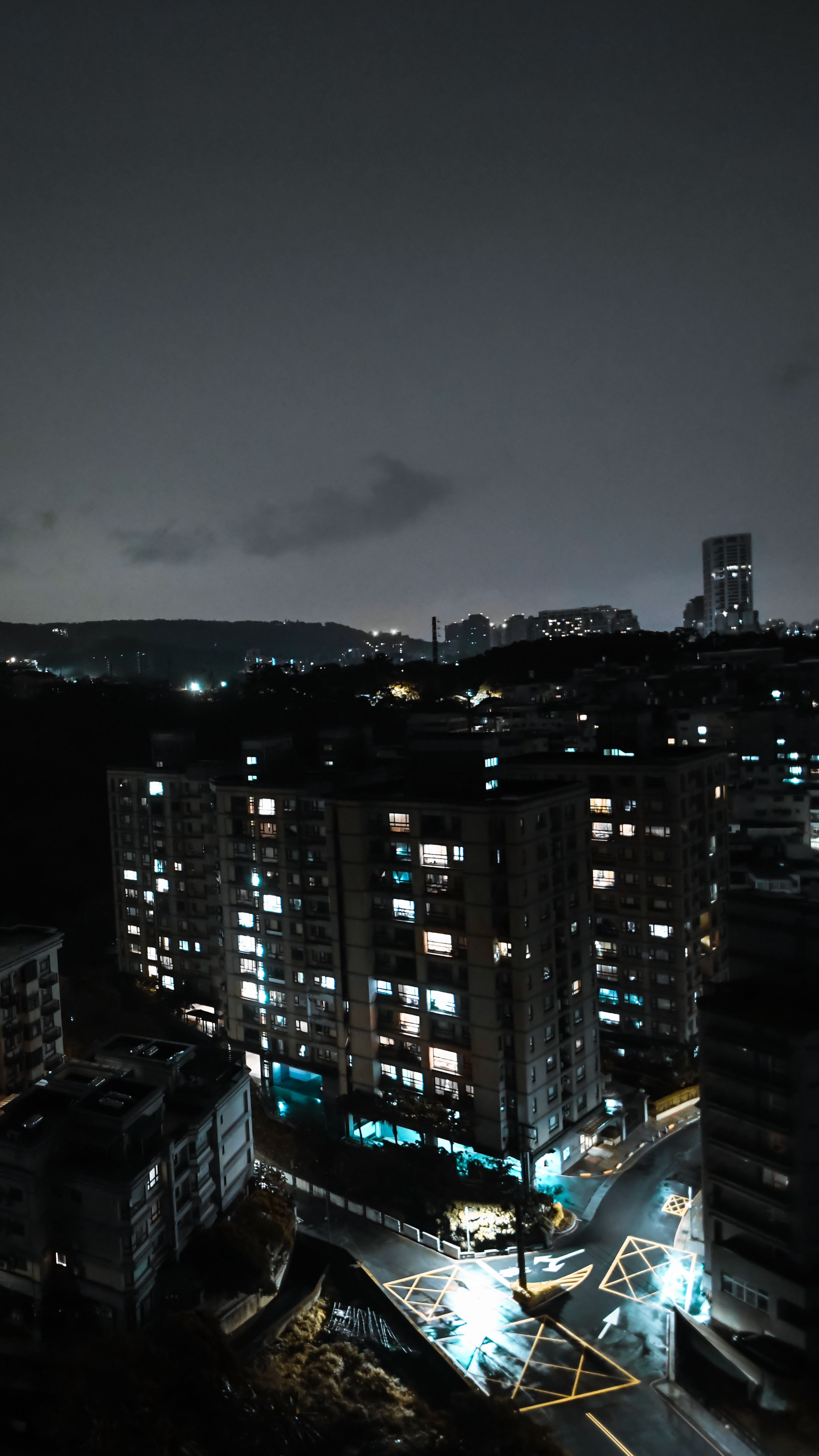 Ночной вид с крыши