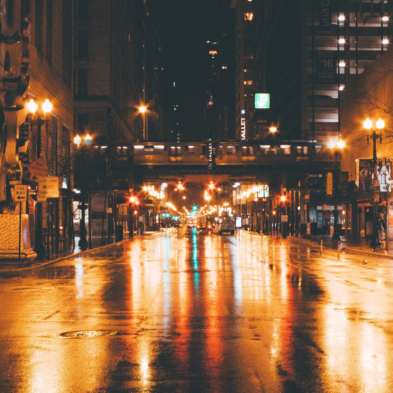 красивые картинки улицы ночью