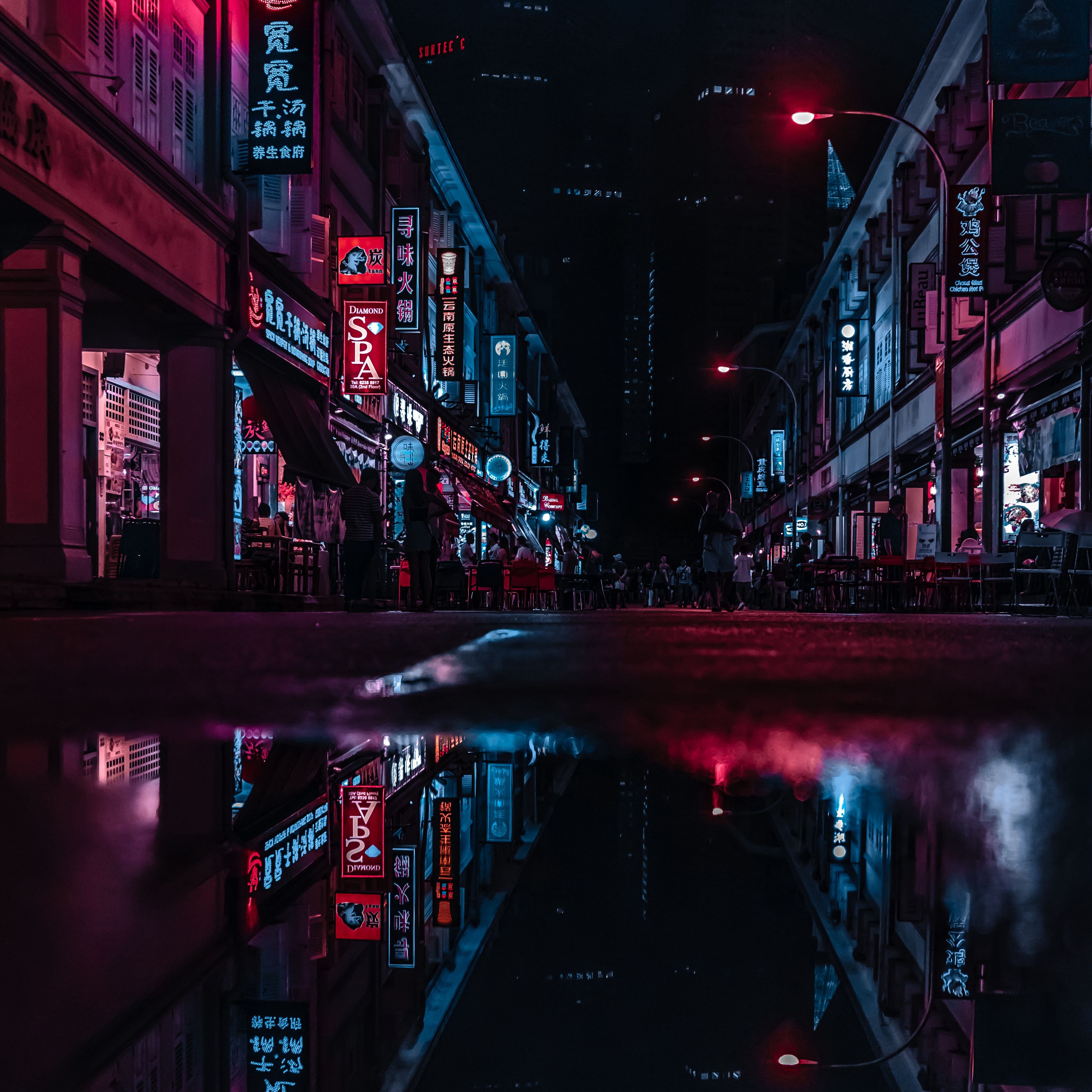 Городские стоки. Переулок темный Cyberpunk. Неон город. Улицы ночного города. Ночной неоновый город.