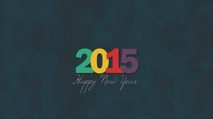 Превью обои новый год, 2015, минимализм, праздник