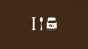 Превью обои nutella, нутелла, масло, шоколад