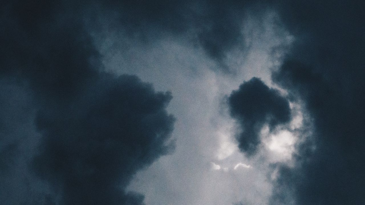 Обои облака, буря, небо, мрак