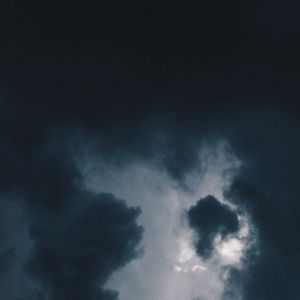 Превью обои облака, буря, небо, мрак