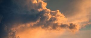 Превью обои облака, свет, небо, фон