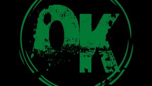 Превью обои ok, надпись, хорошо, буквы