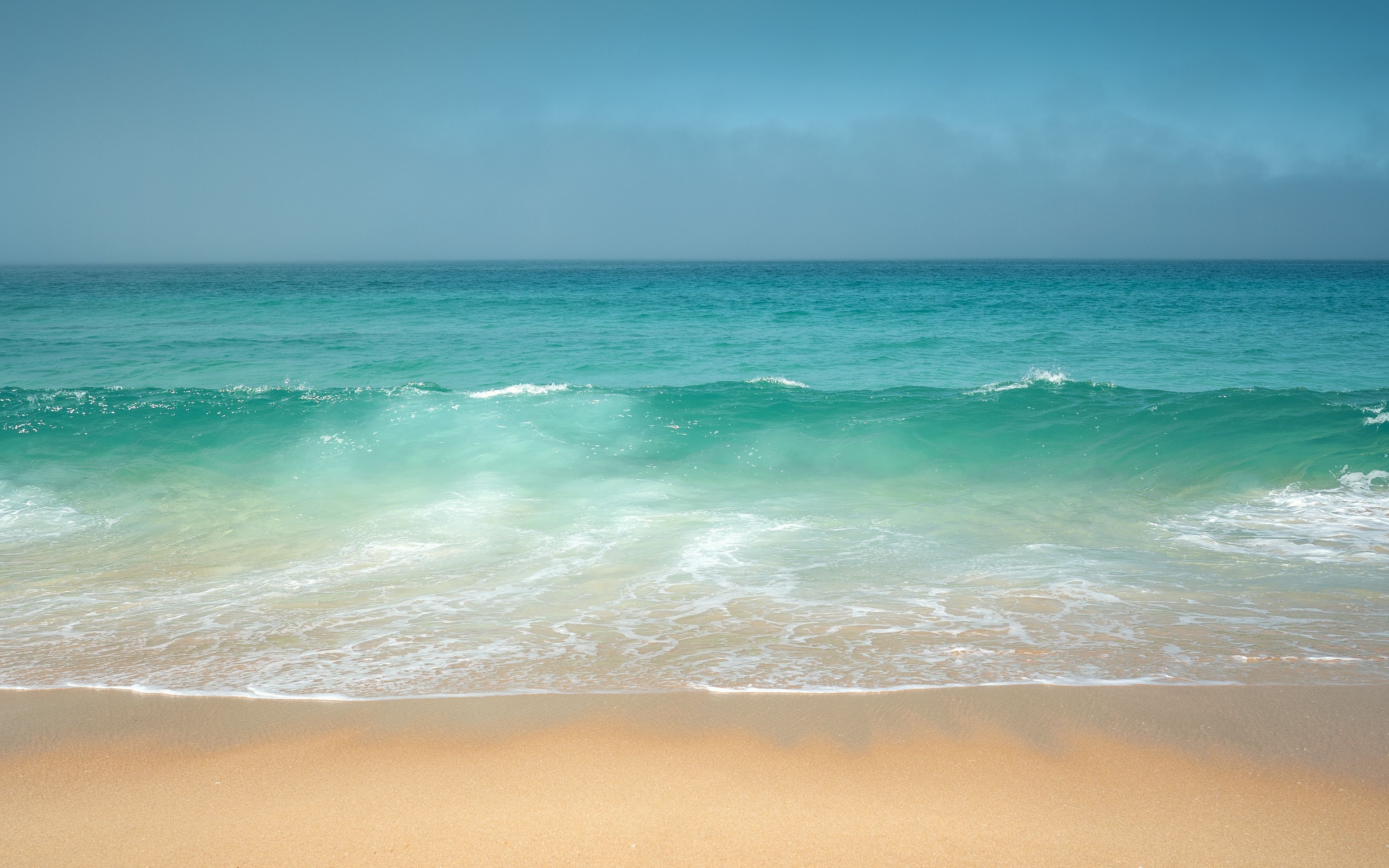 Море Песок Пляж Волны