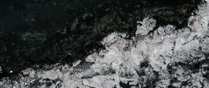 Превью обои океан, берег, лед, вода