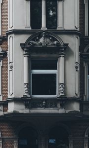 Превью обои окно, фасад, здание, архитектура