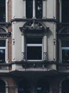 Превью обои окно, фасад, здание, архитектура