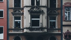 Превью обои окно, фасад, здание, архитектура