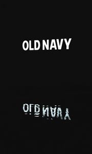 Превью обои oldnavy, слова, надпись, свечение, черный