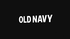 Превью обои oldnavy, слова, надпись, свечение, черный