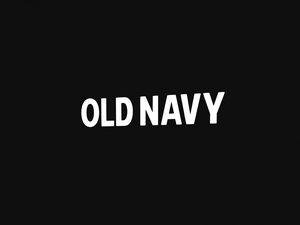 Превью обои oldnavy, слова, надпись, свечение, черный