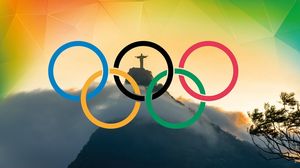 Превью обои olympic games rio 2016, рио-де-жанейро, бразилия, корковадо