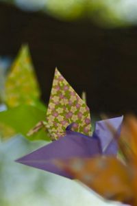Превью обои оригами, фигурки из бумаги, разноцветный