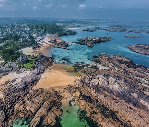 Превью обои острова, море, берег, скалы, природа