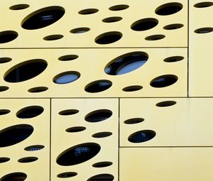 Превью обои отверстия, панели, архитектура, геометрия, дизайн, абстракция