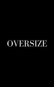 Превью обои oversize, слово, надпись, текст, минимализм