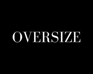 Превью обои oversize, слово, надпись, текст, минимализм