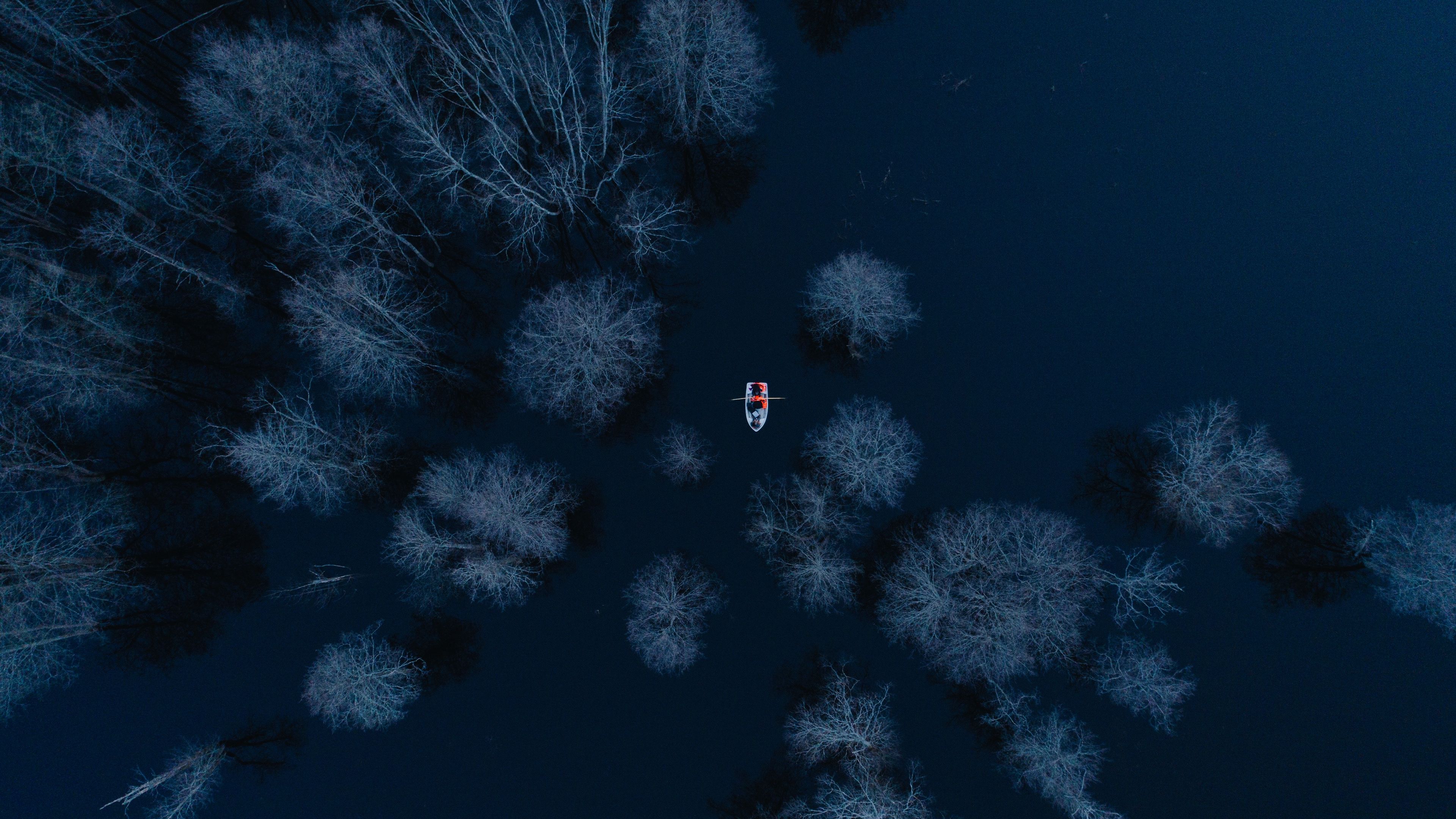 Лодки вид сверху для фотошопа