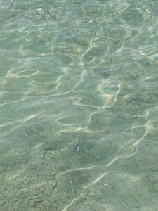 Превью обои озеро, вода, дно, подводный