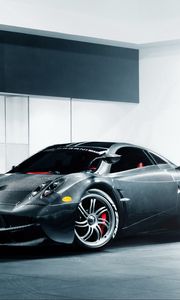 Превью обои pagani, huayra, вид сбоку