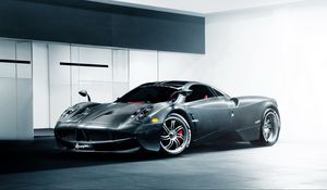 Превью обои pagani, huayra, вид сбоку