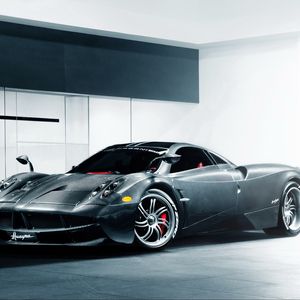 Превью обои pagani, huayra, вид сбоку