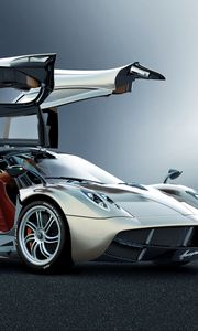 Превью обои pagani, pagani huayra, вид сбоку, авто