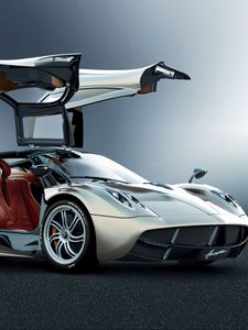 Превью обои pagani, pagani huayra, вид сбоку, авто