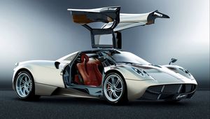 Превью обои pagani, pagani huayra, вид сбоку, авто