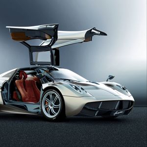 Превью обои pagani, pagani huayra, вид сбоку, авто