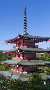 Превью обои пагода, здание, архитектура, япония