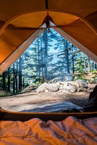 Превью обои палатка, кемпинг, путешествие, туризм, природа
