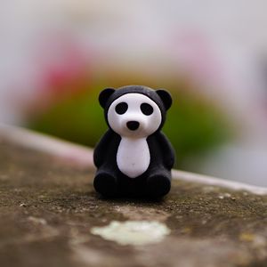 Превью обои панда, игрушка, статуэтка
