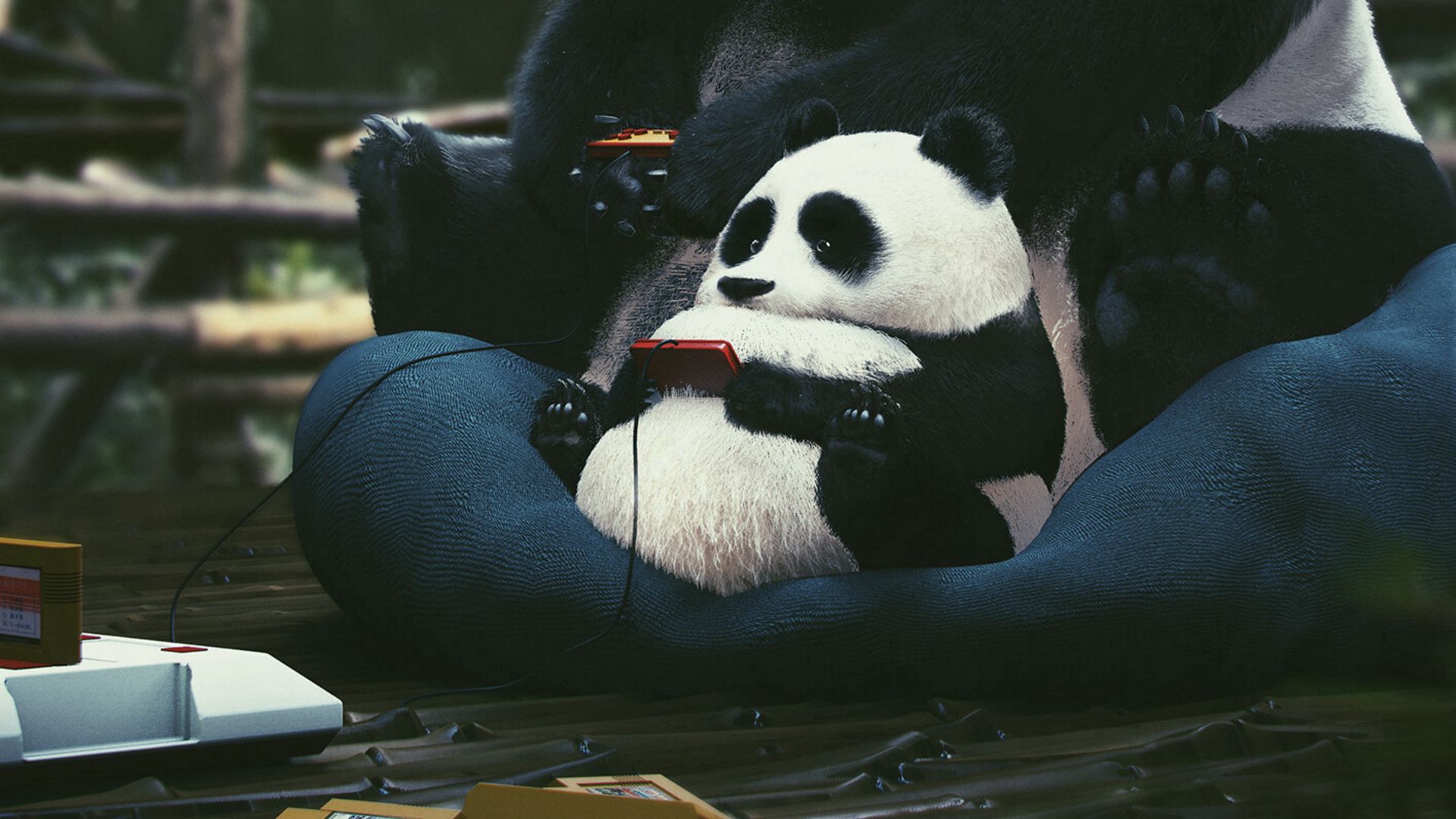 Панда на рабочий стол