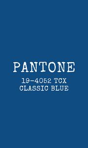 Превью обои pantone, цвет, синий, надпись, текст