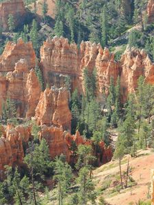 Превью обои парк, bryce canyon utah, природа