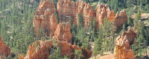 Превью обои парк, bryce canyon utah, природа