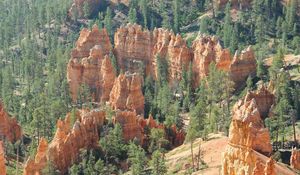 Превью обои парк, bryce canyon utah, природа