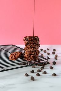 Превью обои печенье, шоколад, десерт, кулинария