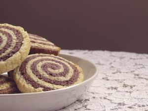 Превью обои печенье, выпечка, десерт, тарелка