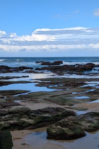 Превью обои пейзаж, море, камни, берег