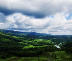 Превью обои пейзаж, природа, река, лес