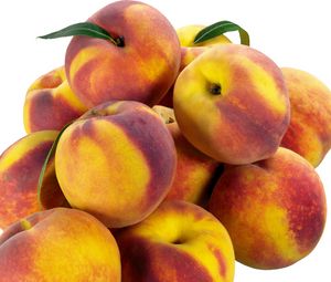 Превью обои персики, фрукты, ветка