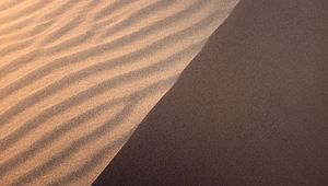 Превью обои песок, бархан, пустыня