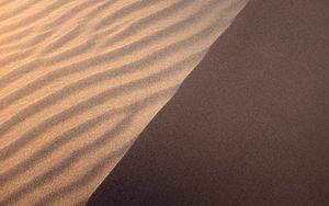 Превью обои песок, бархан, пустыня