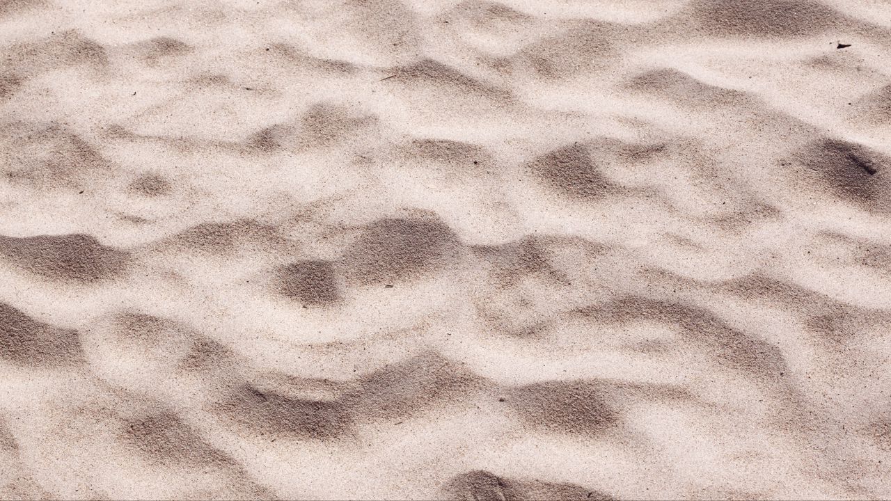 Обои песок, частицы, волны, текстура, коричневый