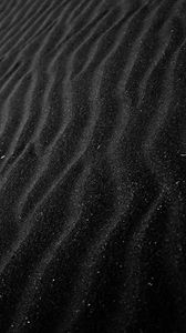 Превью обои песок, черный, текстура, гранулы, блеск